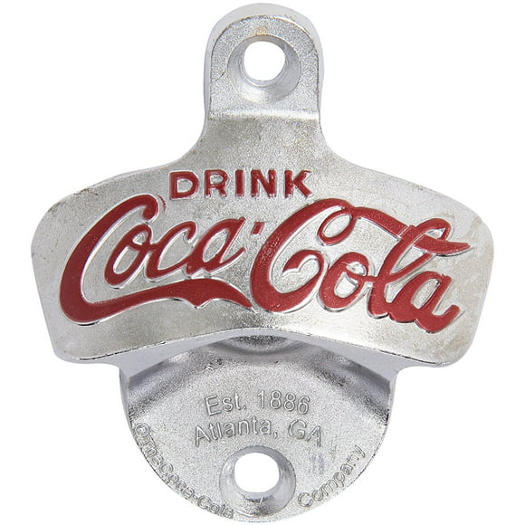 Coca Cola Wall Mounted Bottle Opener Beer Home Garden Bar Pub Restaurant Barware 